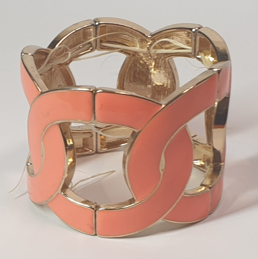 ORANGE ELASTIC BRACLET