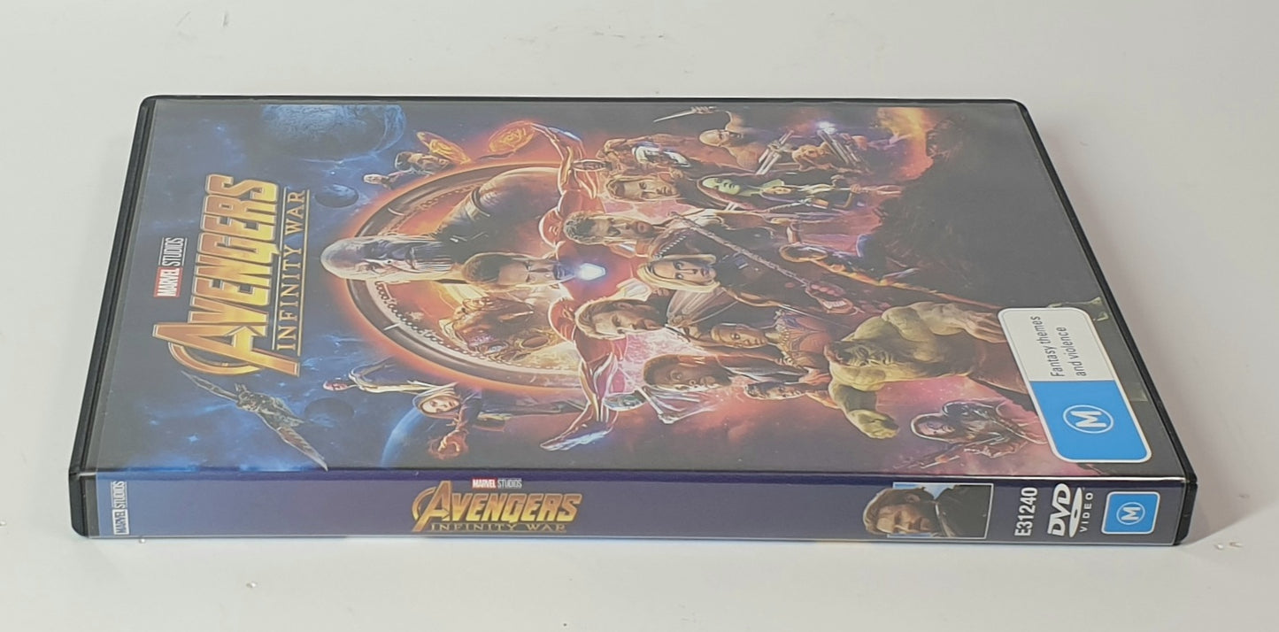 DVD AVENGERS INIFINITY WAR