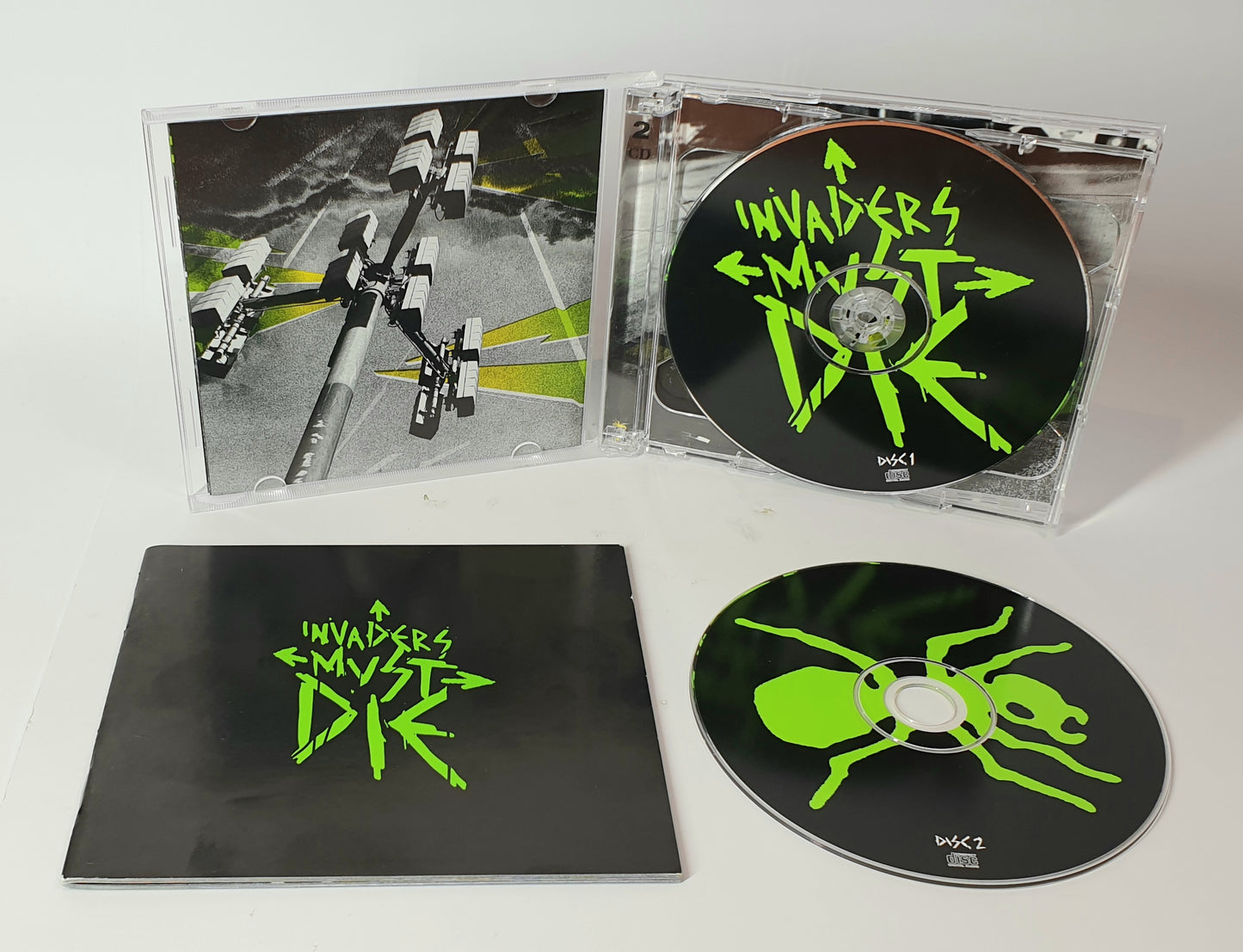 CD THE PRODIGY INVAIDERS MUST DIE