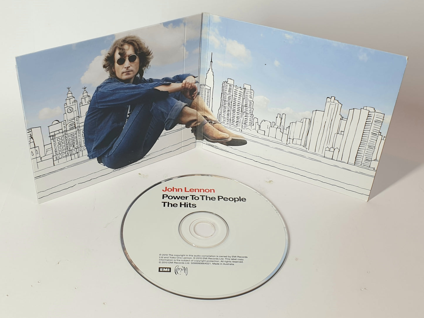 CD JHON LENNON THE HITS