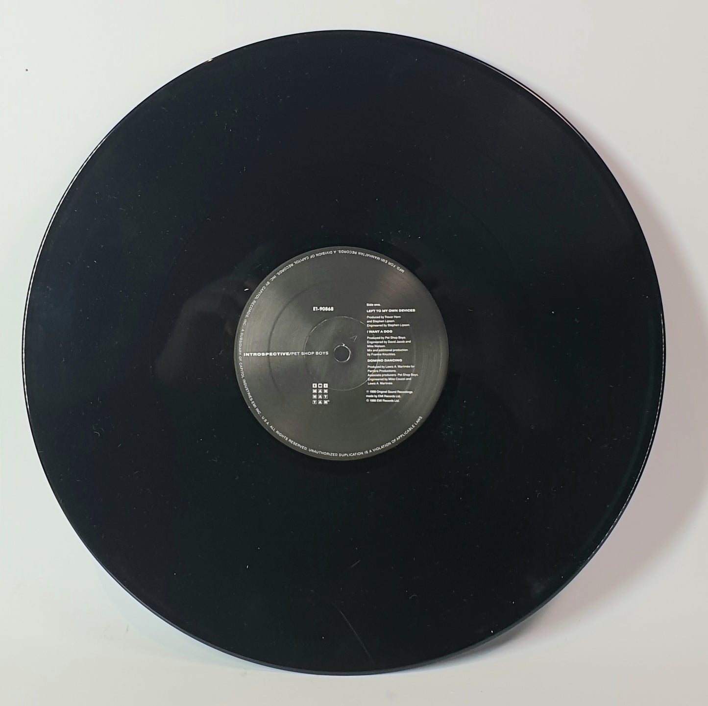 Pet Shop Boys - Introspective - LP Vinyl