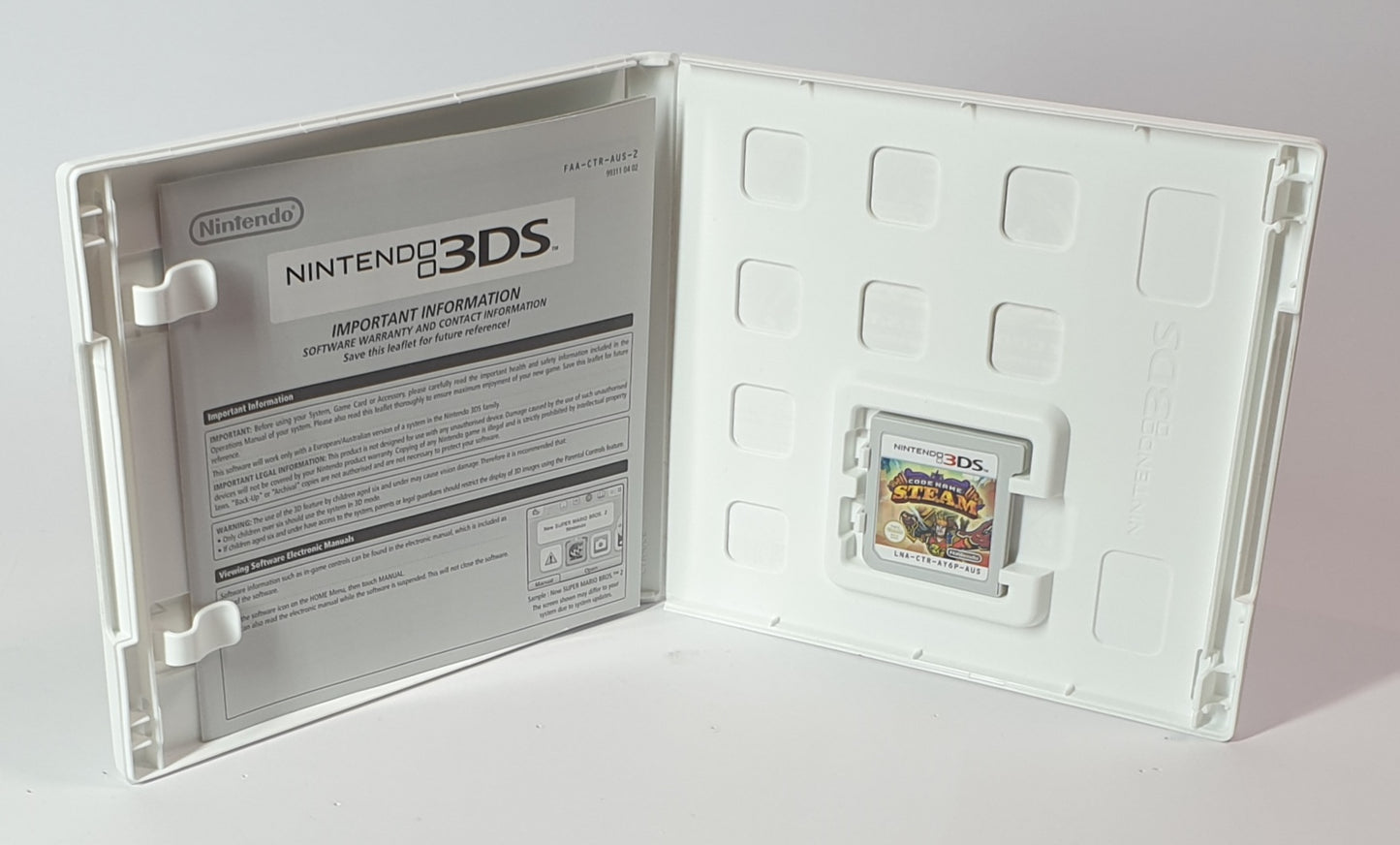 NINTENDO 3DS CODE NAME STEAM