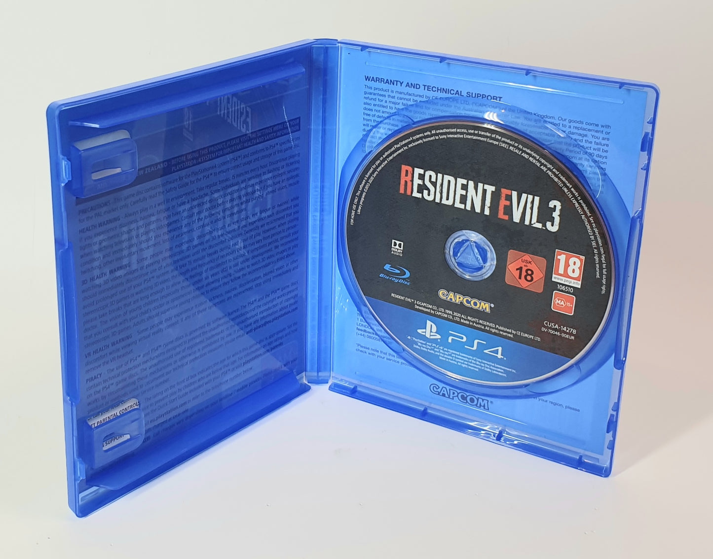 PS4 RESIDENT EVIL 3