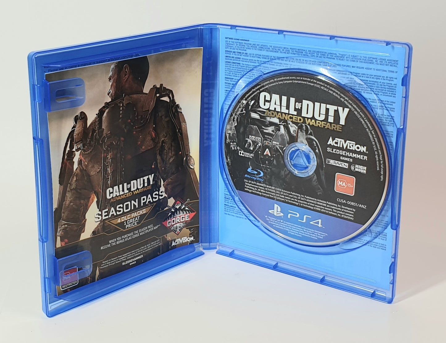 PS4 CALL OF DUTY ADVANCES