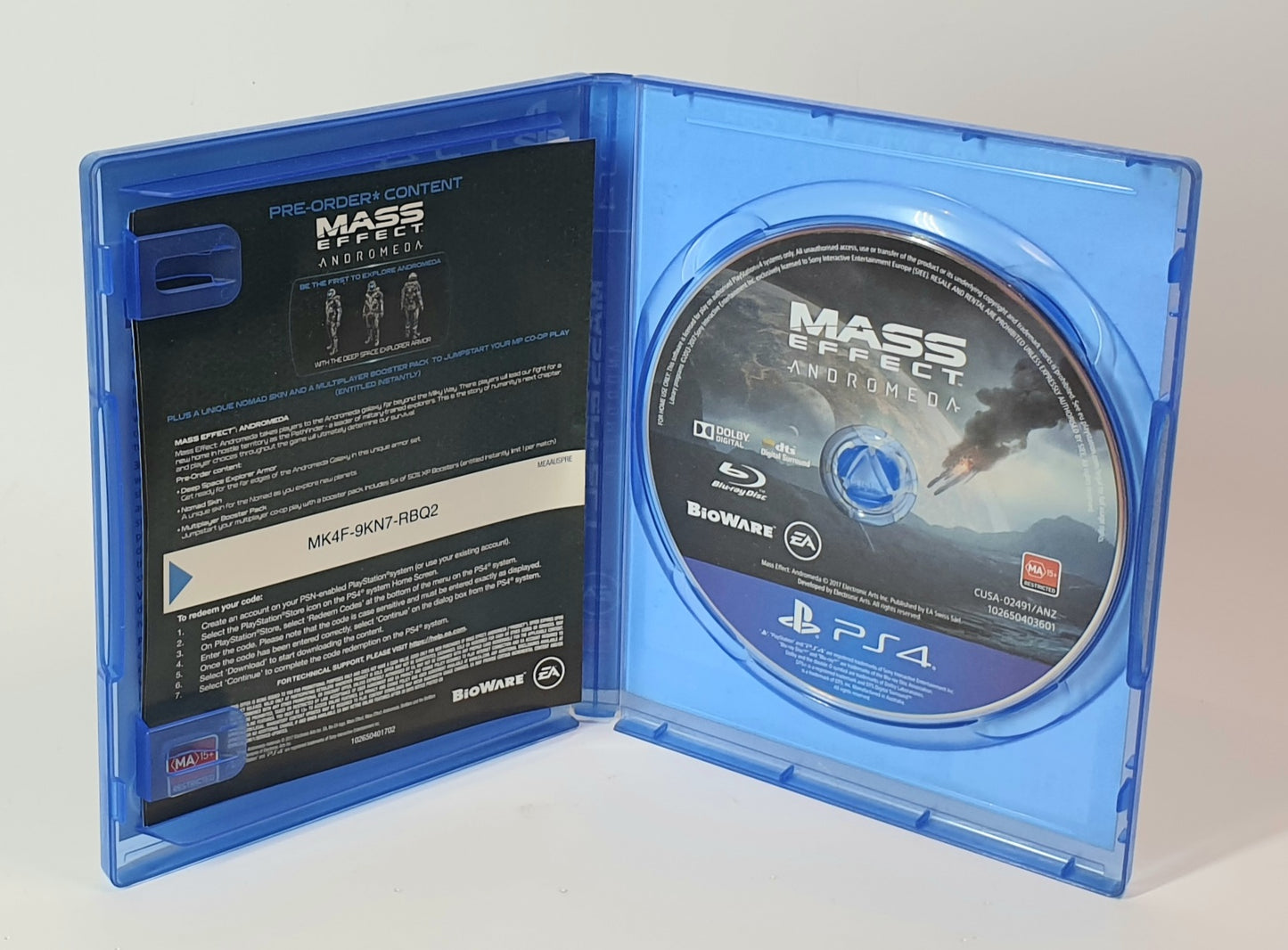 PS4 MASS EFFECT