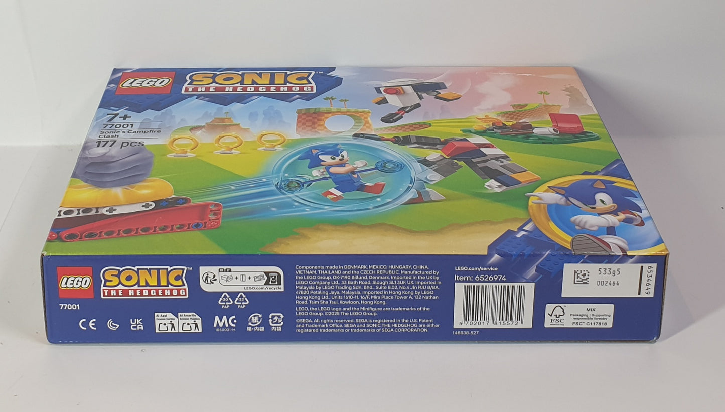 LEGO NUMBER 77001 SONIC THE HEDGEHOG