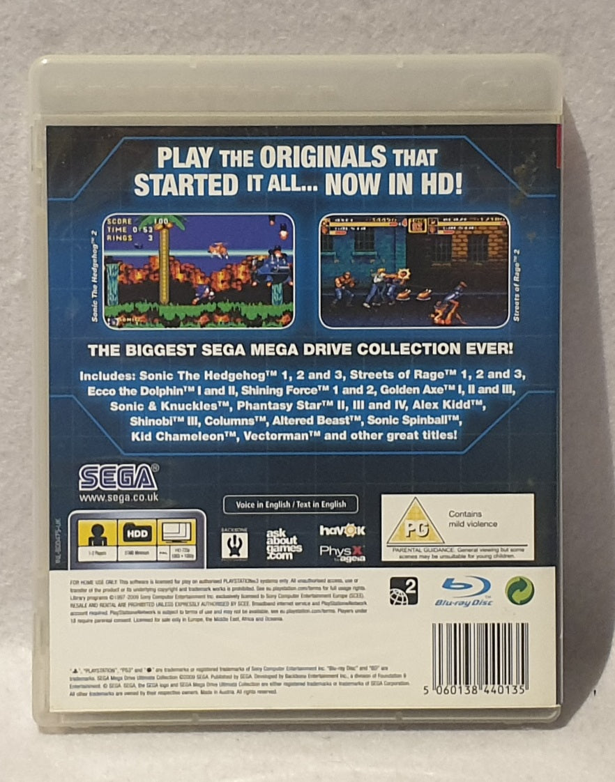 Playstation 3 Game Mega Drive Collection