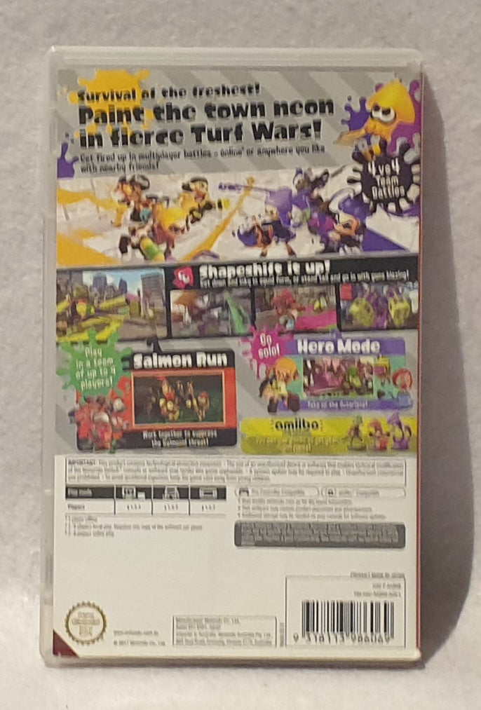 Nintendo Switch Game Splatoon 2