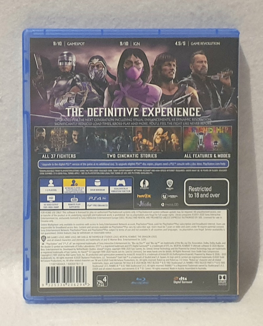 Playstation 4 Game Mortal kombat 2