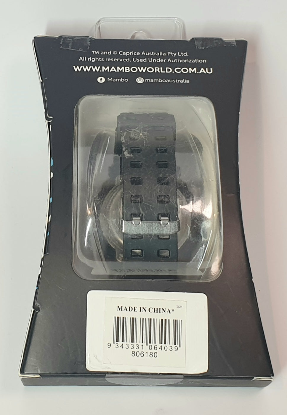 MAMBO WATCH - Black Edition