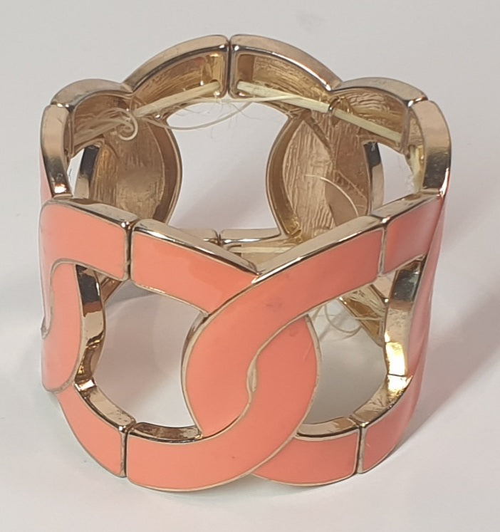 ORANGE ELASTIC BRACLET