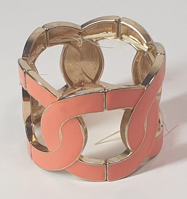 ORANGE ELASTIC BRACLET