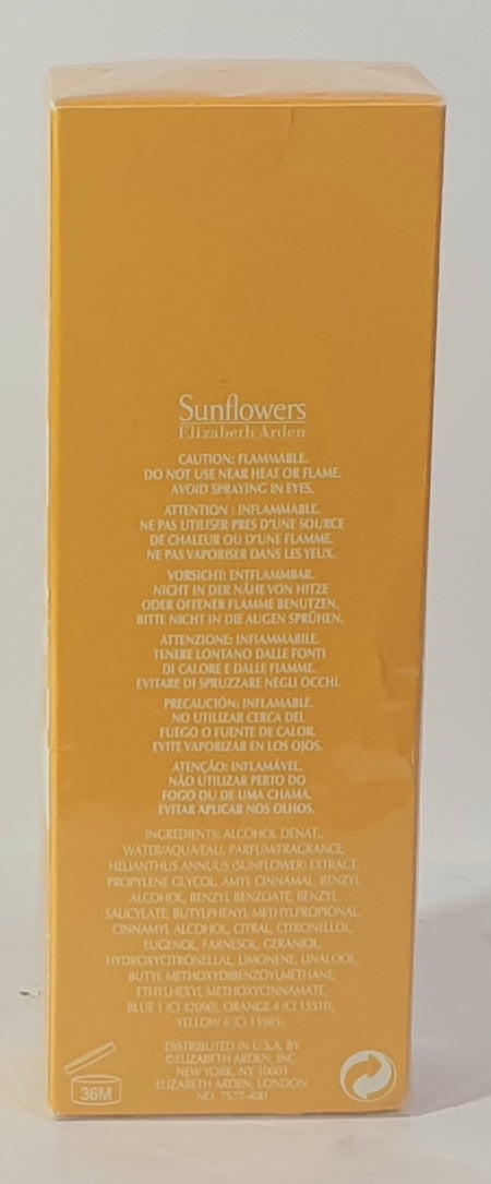 Sunflowers by Elizabeth Arden perfume