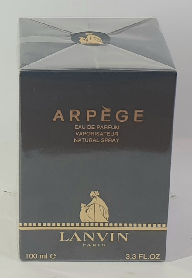 Lanvin Arpege perfume packaging on a white background