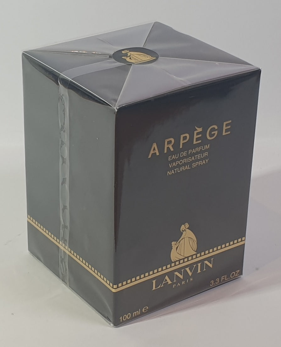 Lanvin Arpege perfume packaging on a white background