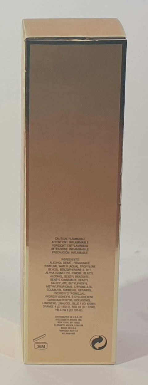 Elizabeth Arden 5th Avenue perfume bottle on a white background