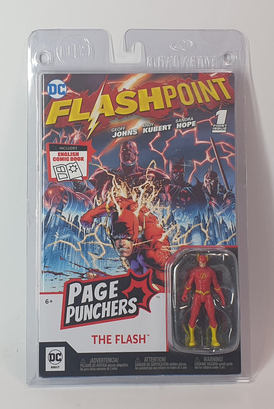 Action figure packaging for 'The Flash' from DC Comics' 'Flashpoint' series.