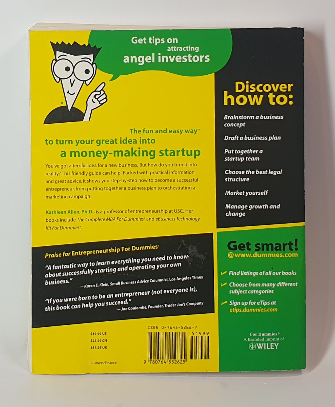 ENTREPRENEURSHIP FOR DUMMIES