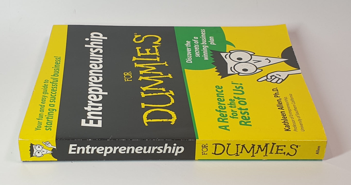ENTREPRENEURSHIP FOR DUMMIES