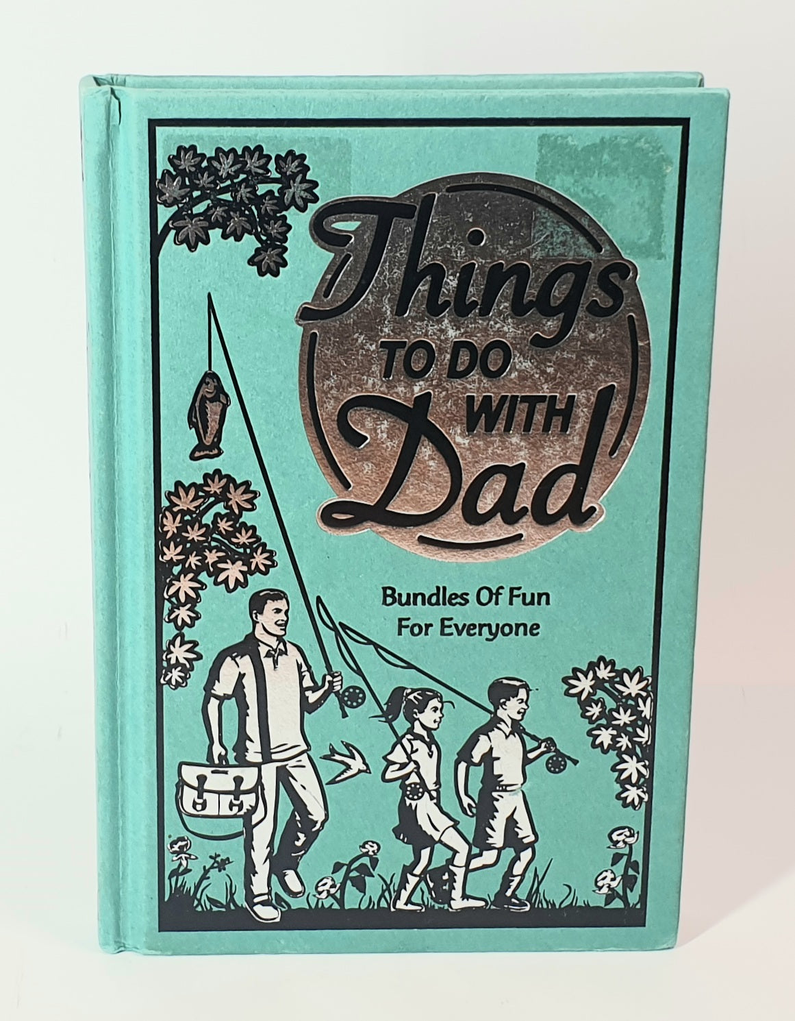 Book titled 'Things to Do with Dad' on a white background
