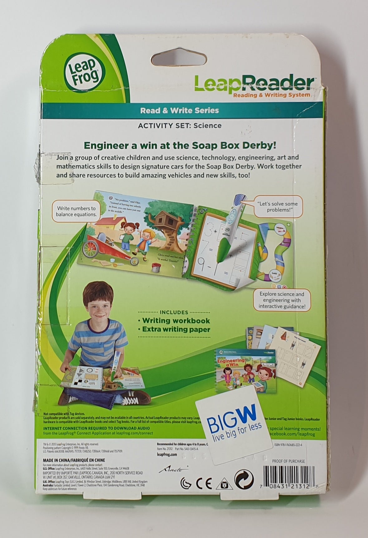 LEAP FROG  - READ AND WRITE ACTIVITY SET