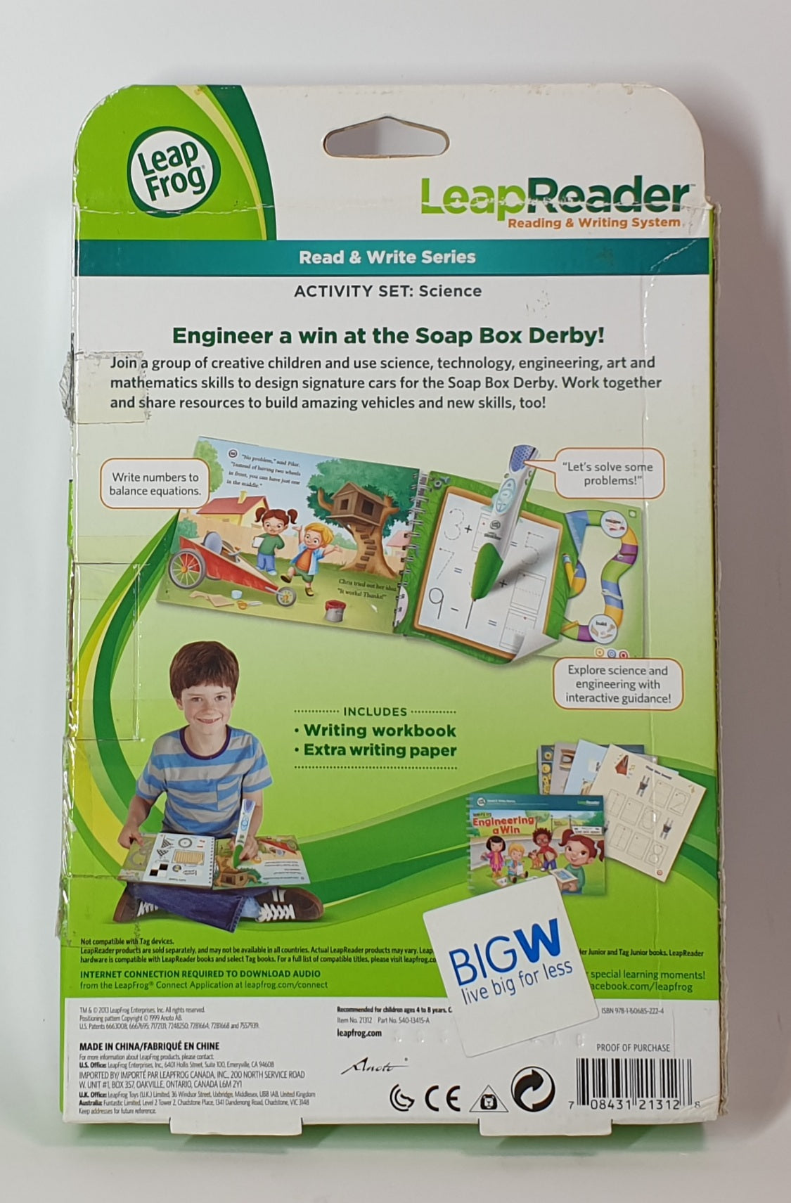 LEAP FROG  - READ AND WRITE ACTIVITY SET