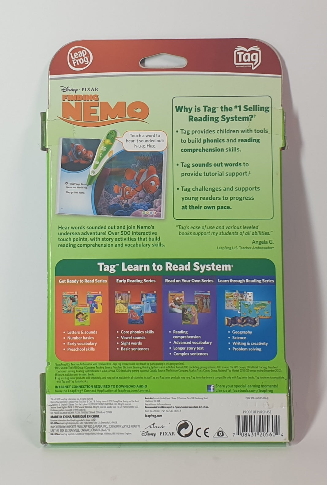 LEAP FROG  - FINDING NEMO