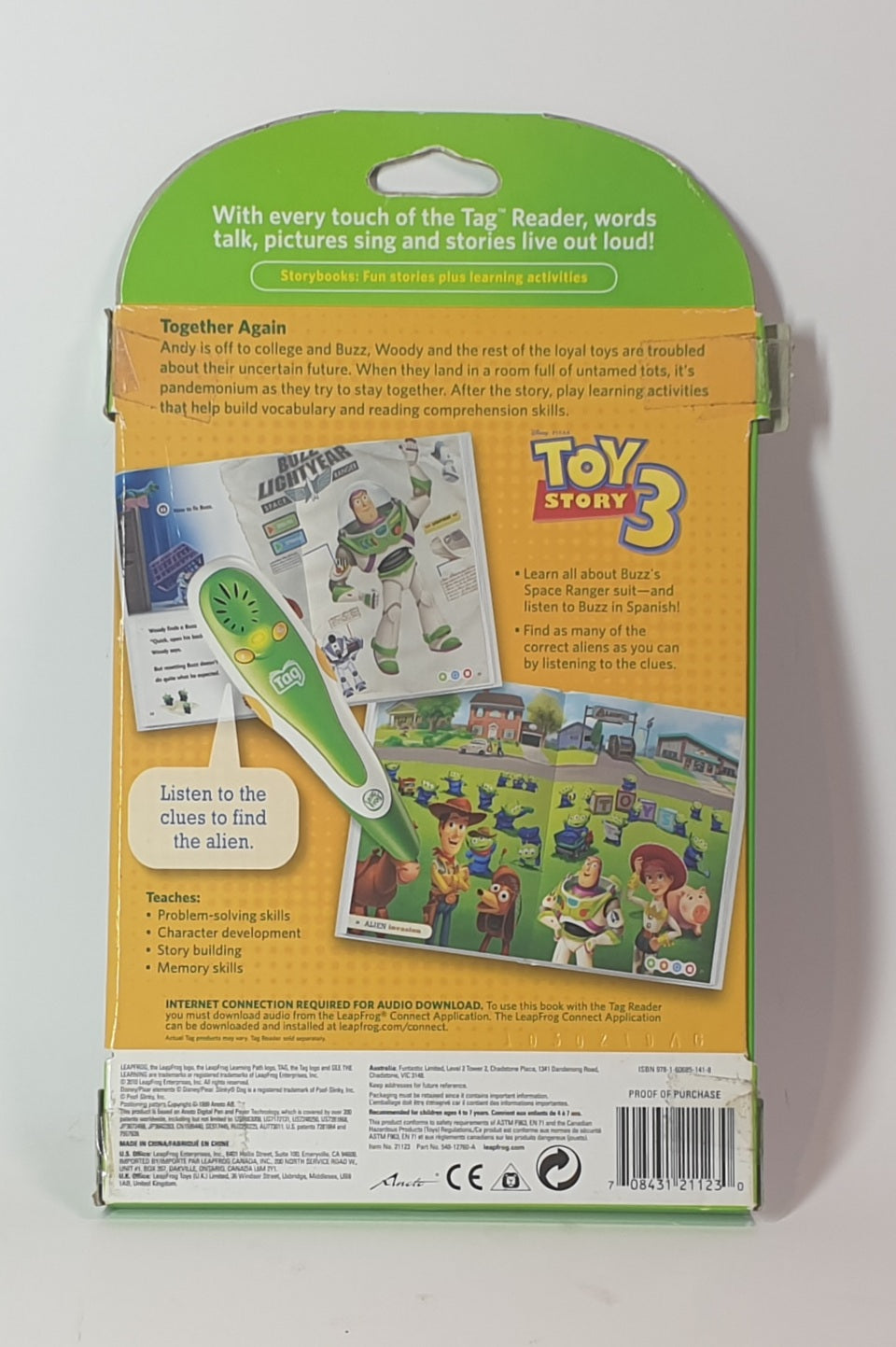 LEAP FROG TOY STORY 3