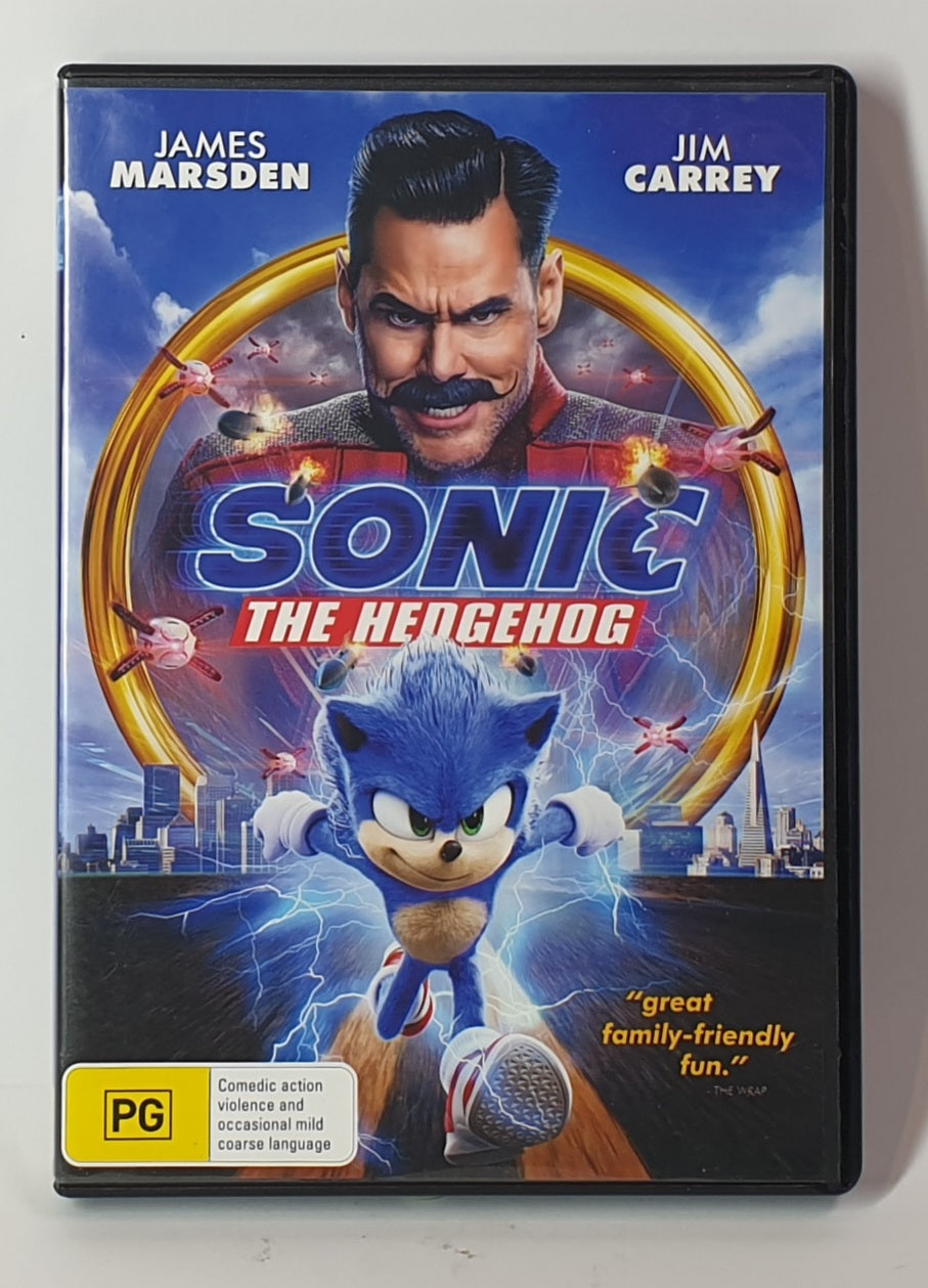 DVD SONIC THE HEDGEHOG