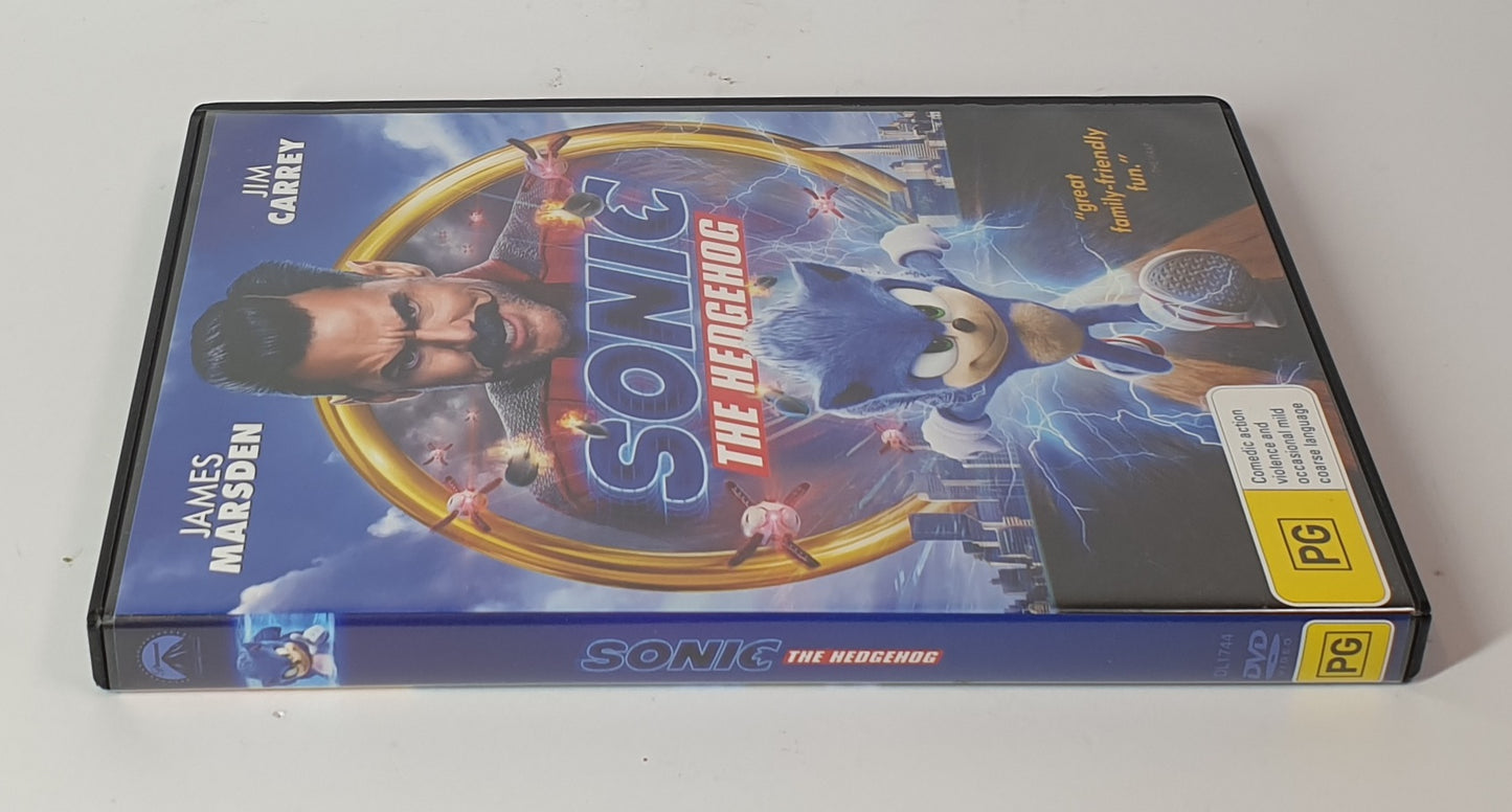 DVD SONIC THE HEDGEHOG