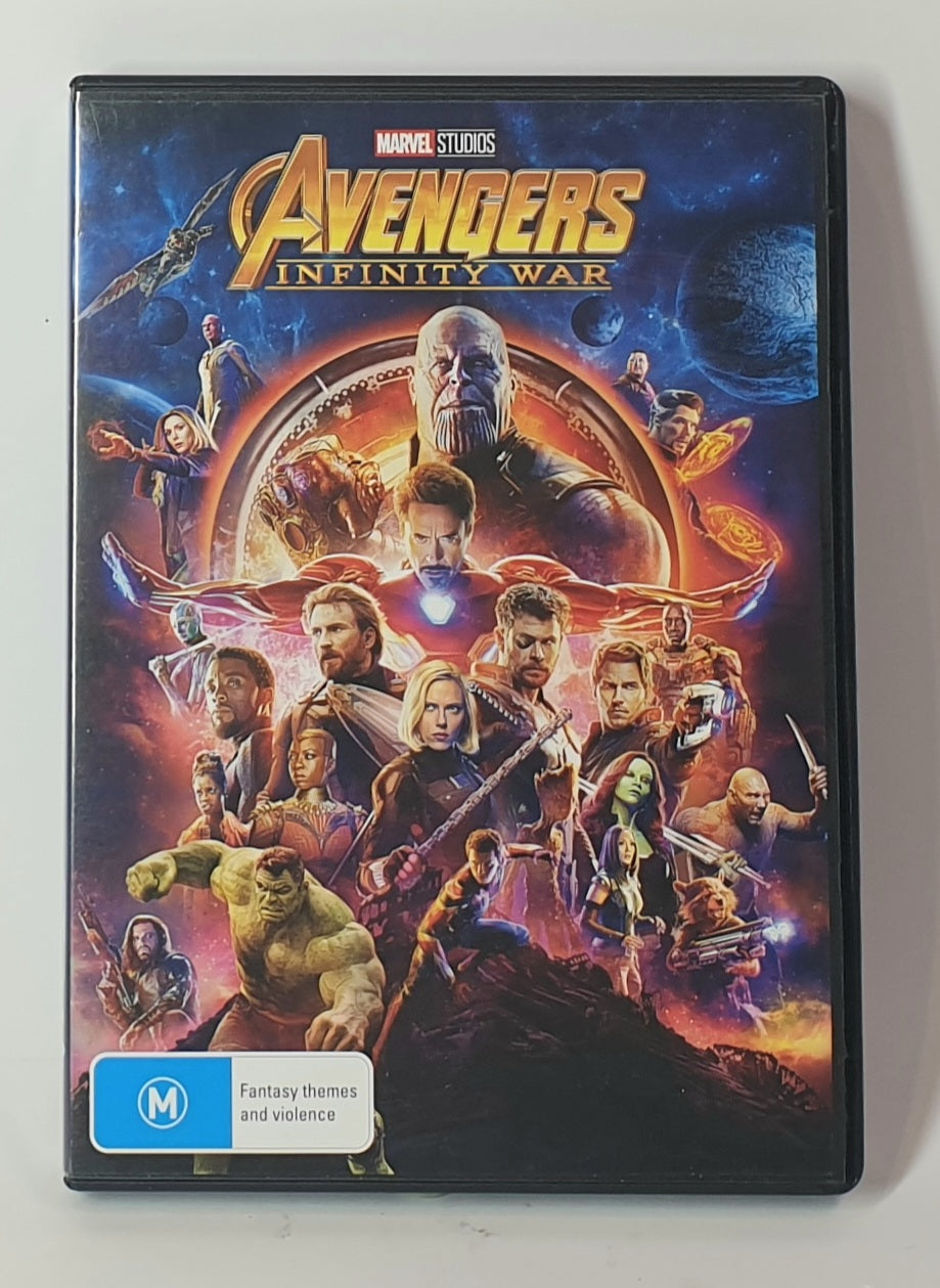 DVD AVENGERS INIFINITY WAR