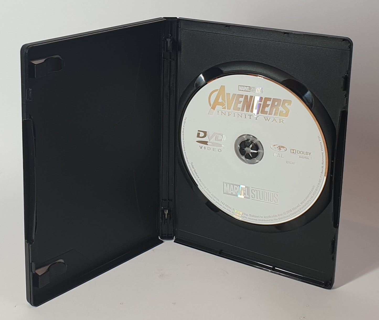 DVD AVENGERS INIFINITY WAR