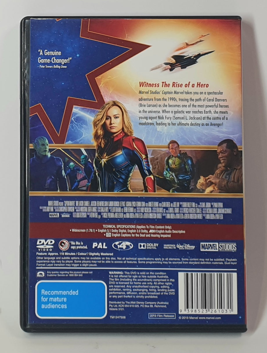 DVD CAPTAIN MARVEL