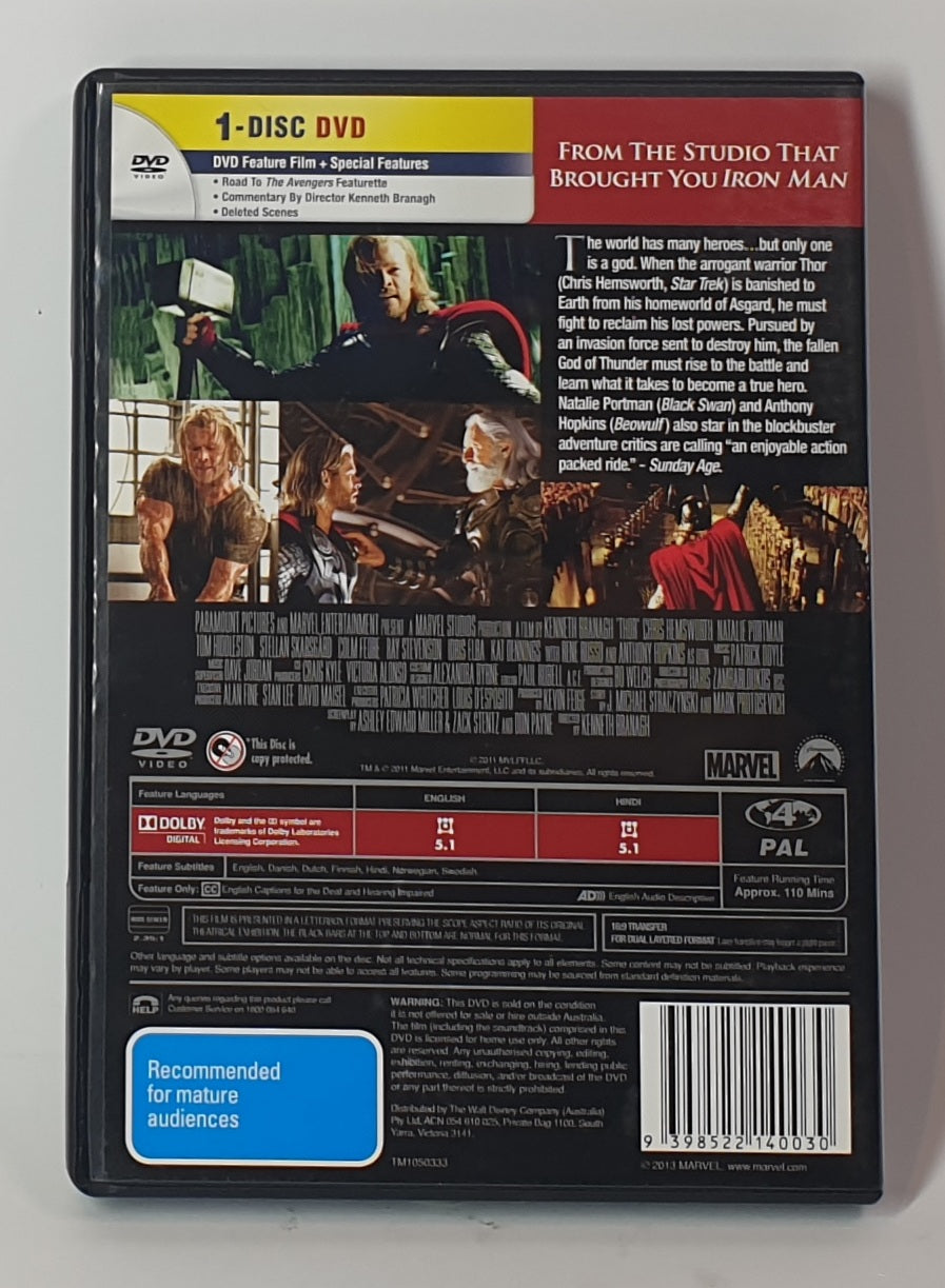 The Dark World / Thor: Love and Thunder) - DVD
