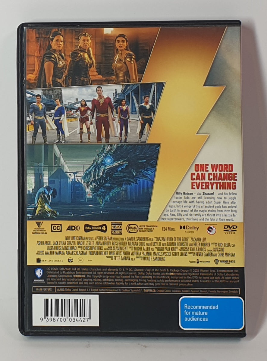 Shazam! Fury of the Gods - DVD