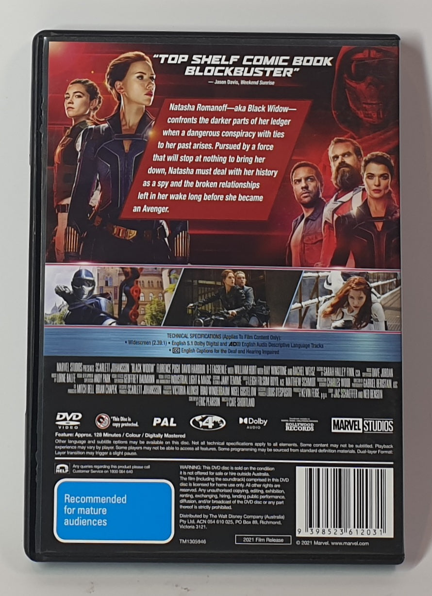 Marvel Studios Black Widow [DVD]