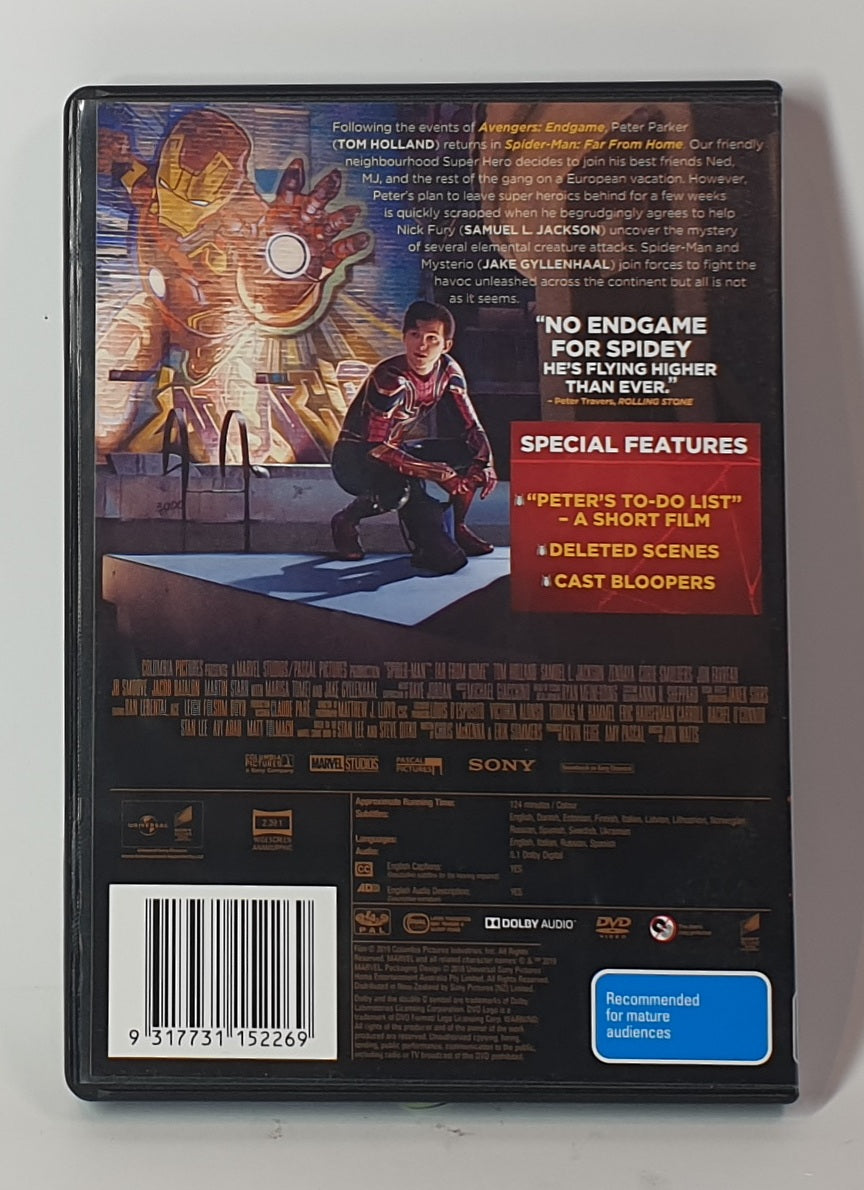 DVD SPIDER MAN FAR FROM HOME