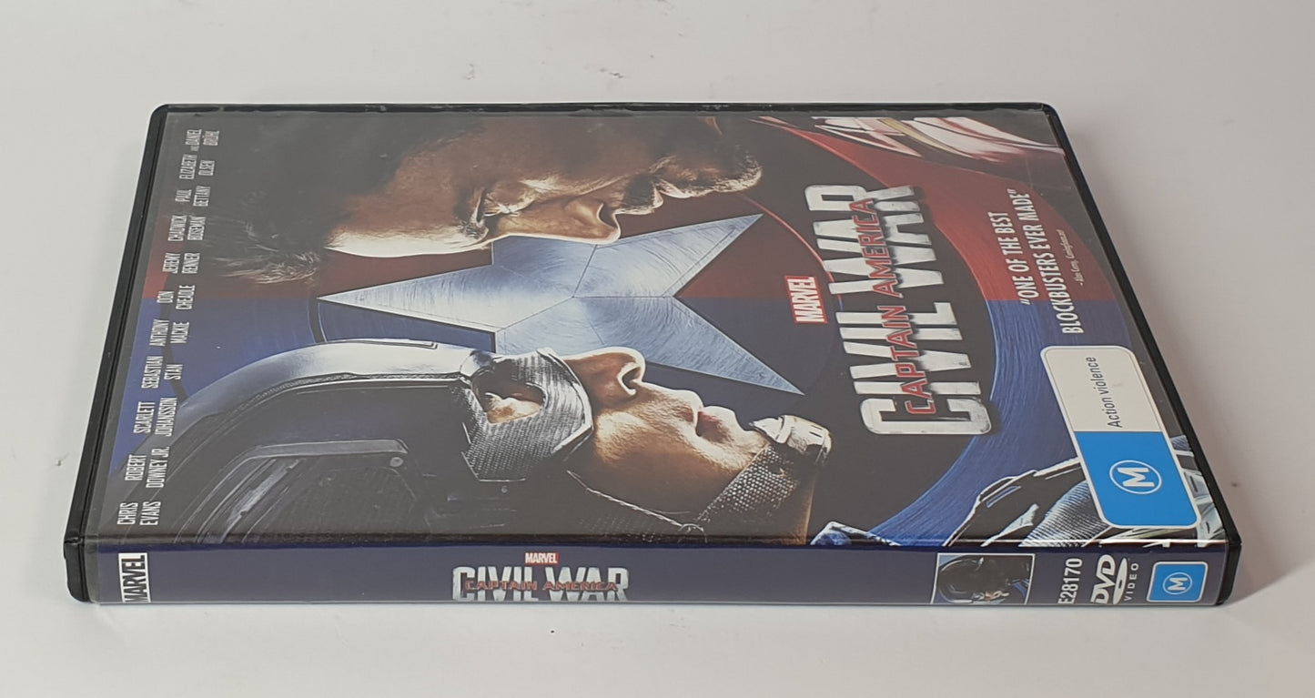 DVD CAPTAIN AMERICA CIVIL WAR