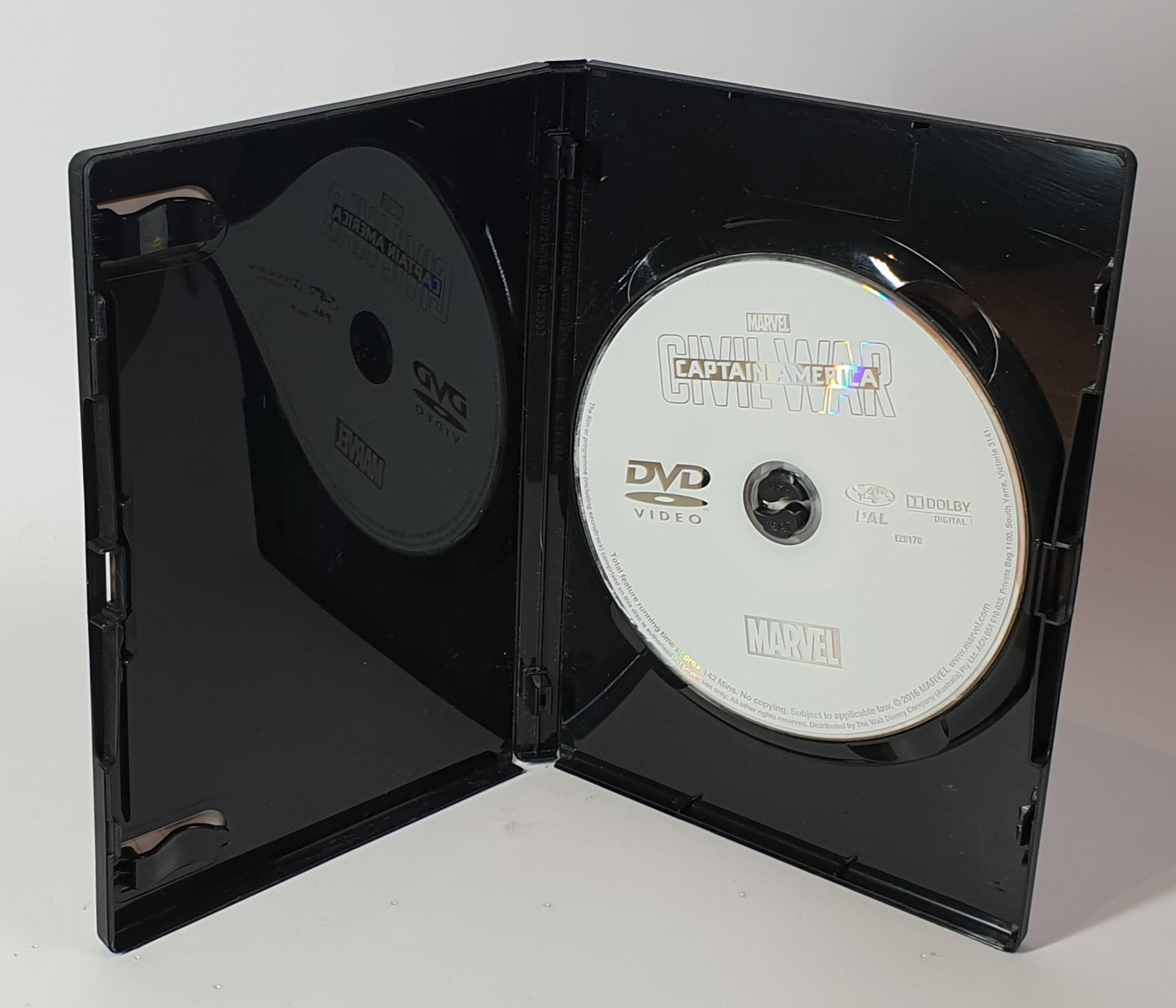 DVD CAPTAIN AMERICA CIVIL WAR