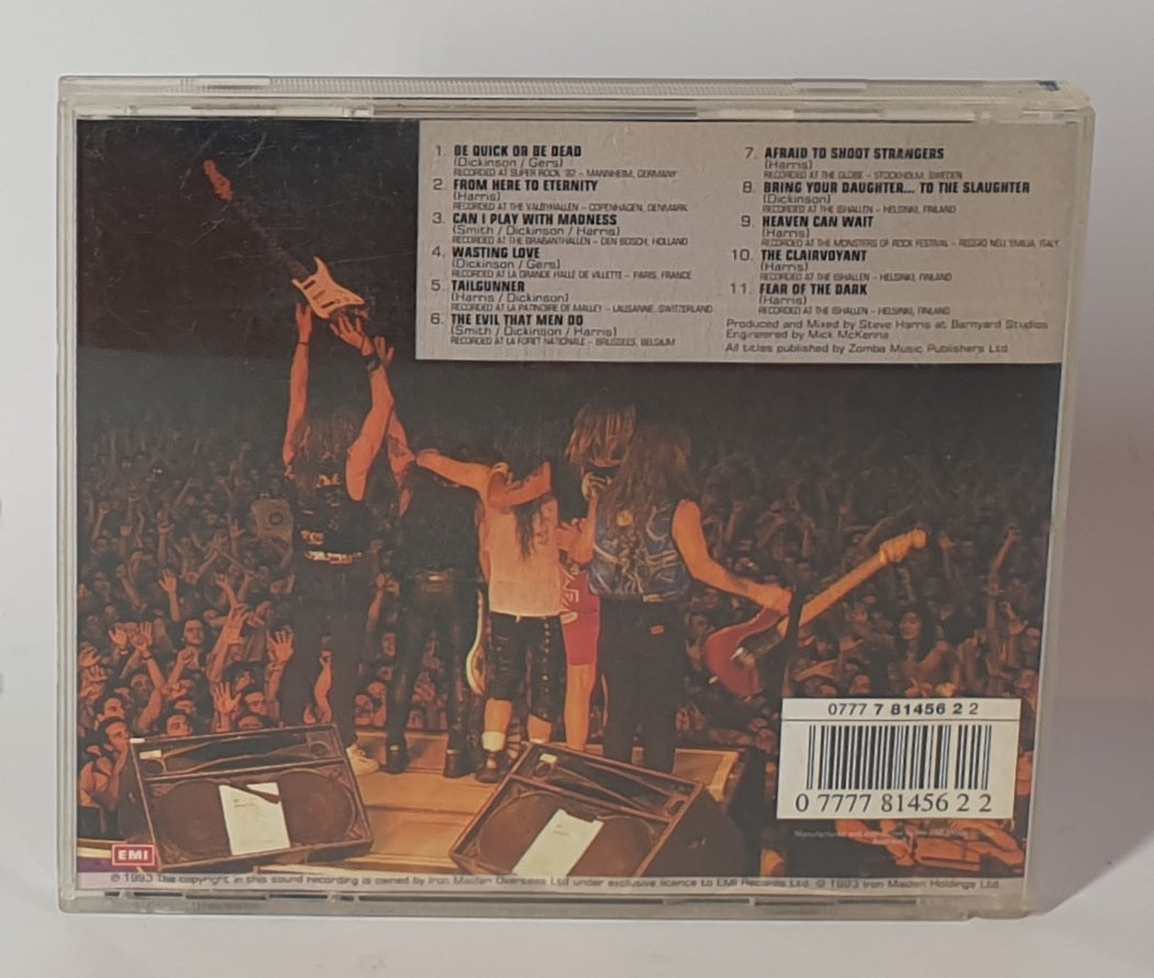 IRON MAIDEN A Real LIVE CD