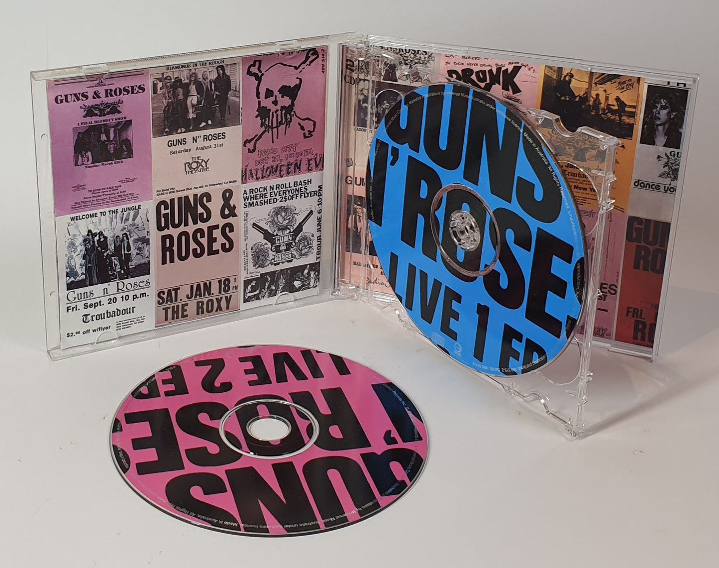 CD THE BEST OF GUNR N ROSES LIVE Era '87–'93