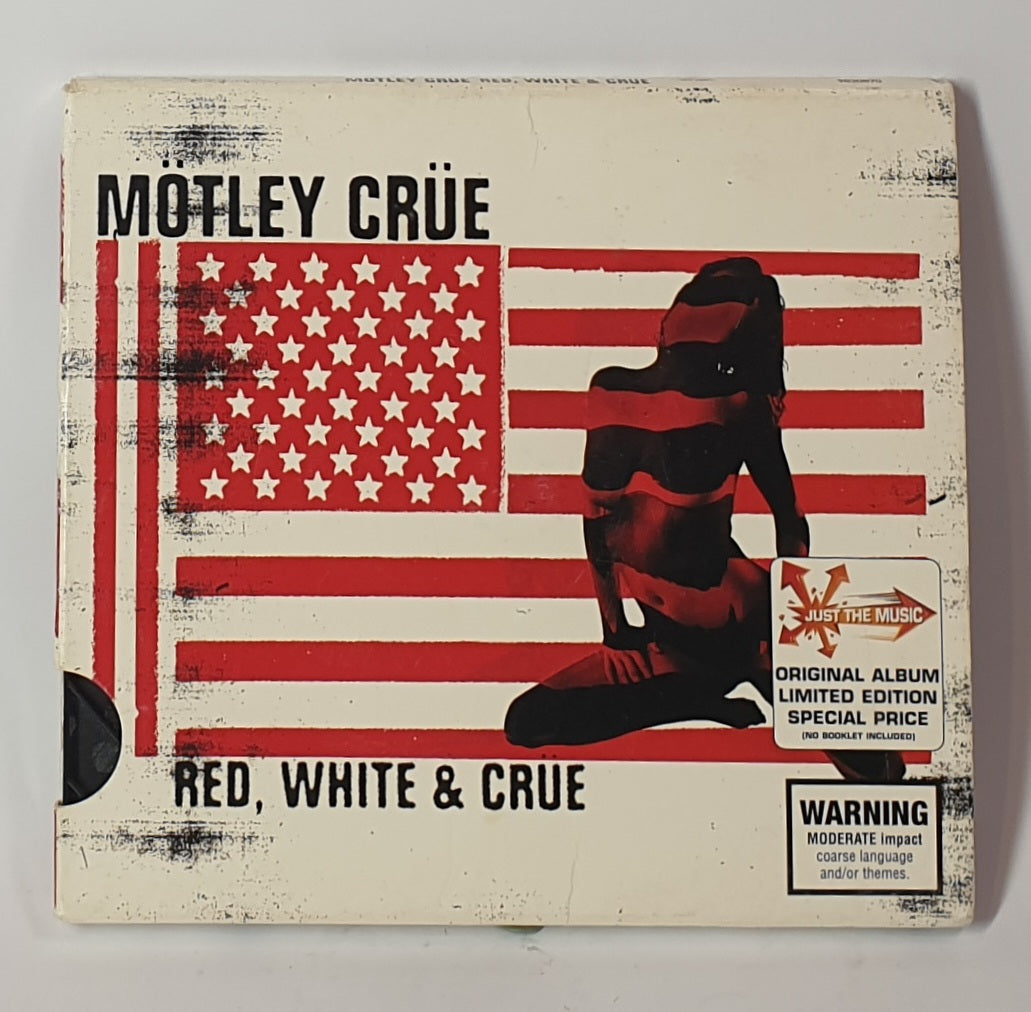 CD MOTLEY CRUE RED WHITE AND CRUE
