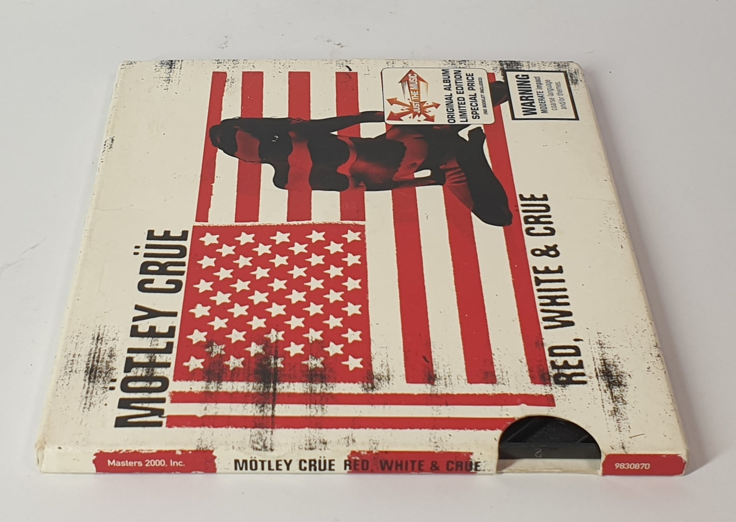 CD MOTLEY CRUE RED WHITE AND CRUE