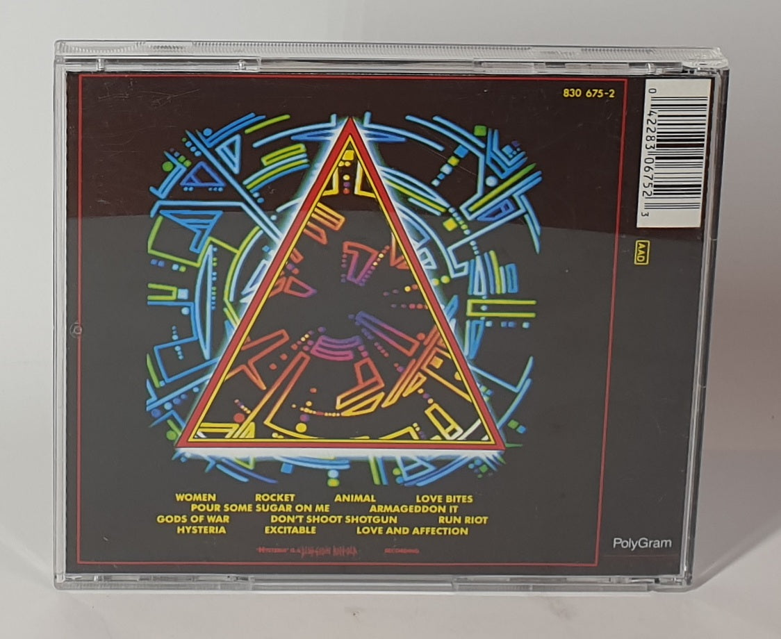 def leppard hysteria CD