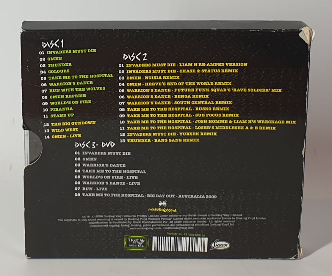 CD THE PRODIGY INVAIDERS MUST DIE