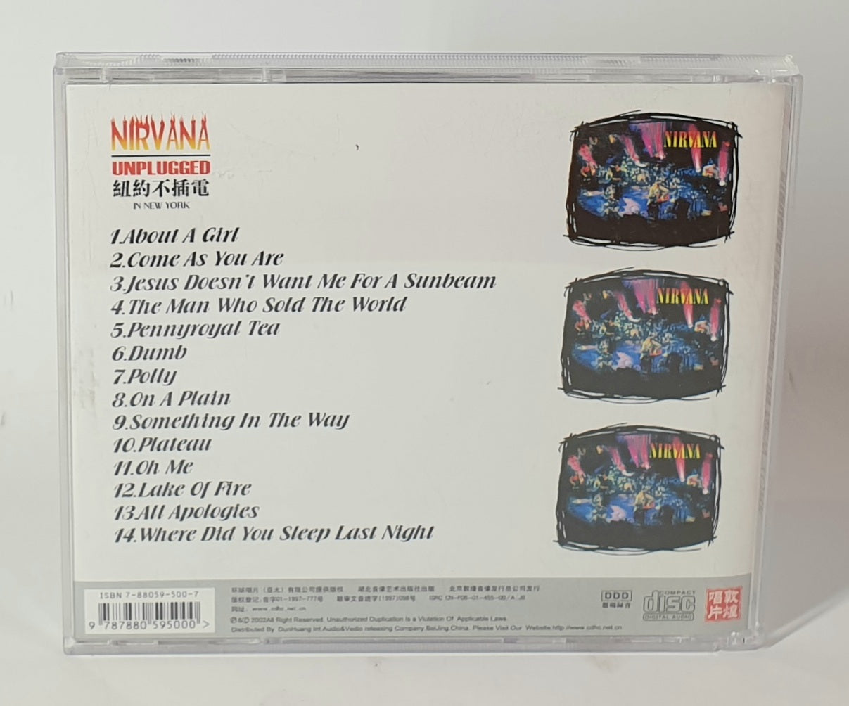 NIRVANA - UNPLUGGED IN NEW YORK  - CD