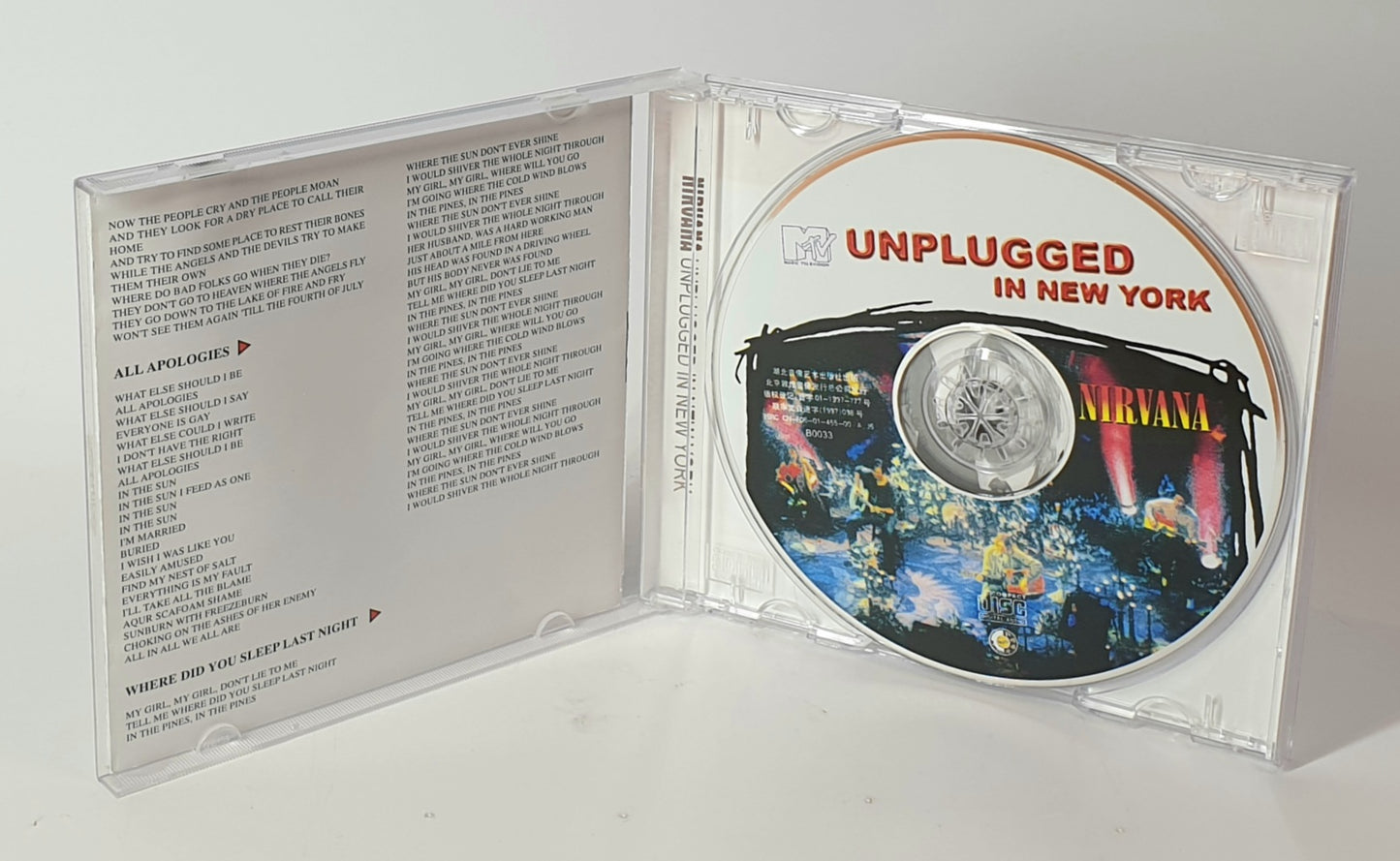NIRVANA - UNPLUGGED IN NEW YORK  - CD