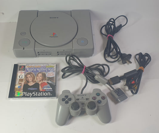 PLASTATION ONE WITH GAME