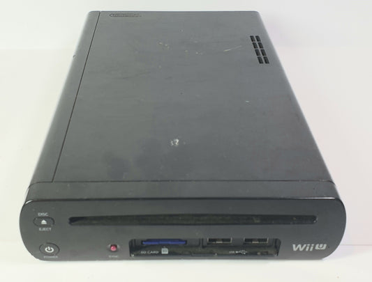 WII U CONSOLE WITH MEMORY CARD PRE OWNED