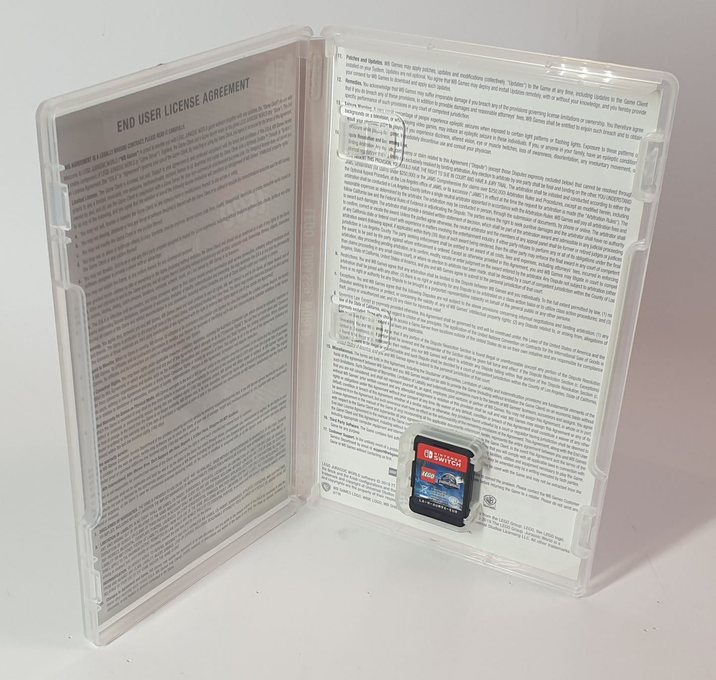 NINTENDO SWITCH LEGO JURASSIC WORLD